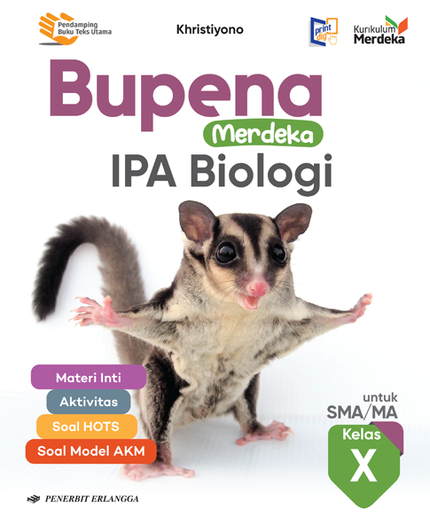 Bupena Merdeka IPA Biologi untuk SMA/MA Kelas X